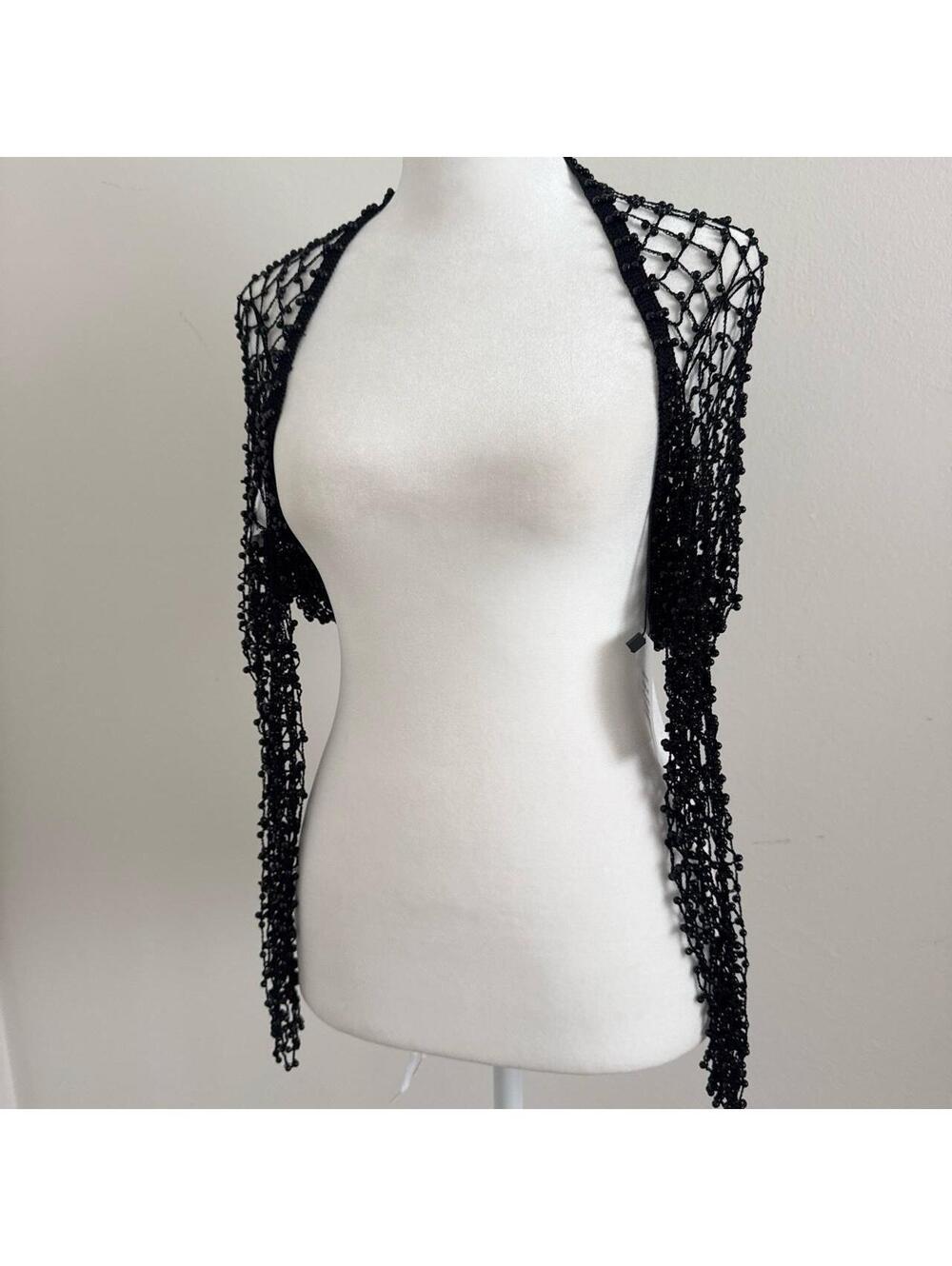 Lovers + Friends Mattilda Beaded Crochet Bolero
